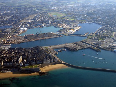 St Malo Ferry Port